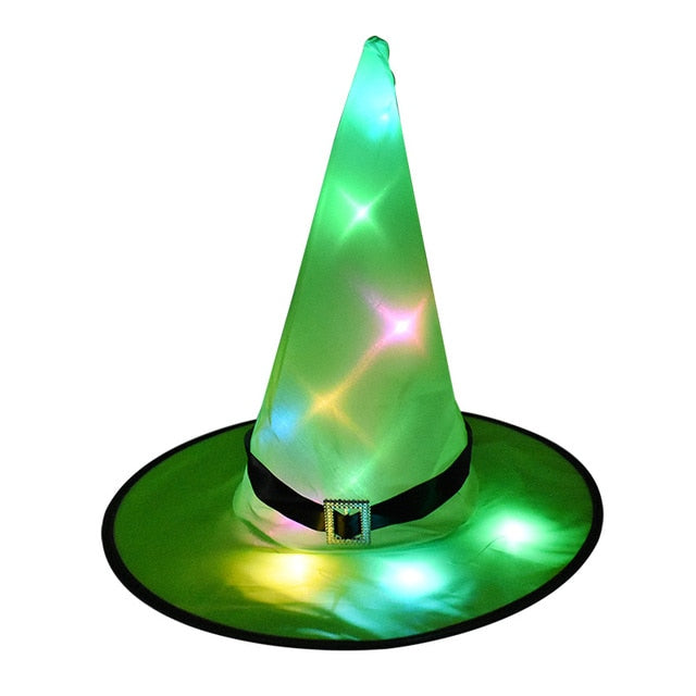 Halloween Witch Hat with LED Light: Add a Touch of Magic to Your Décor