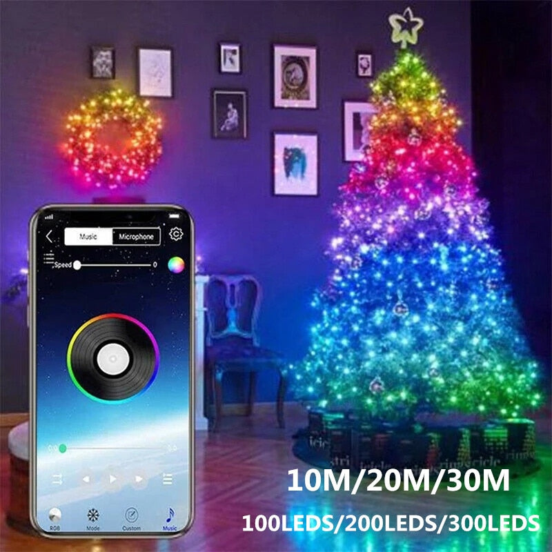 USB Smart Bluetooth LED String Lights: The Future of Holiday Lighting