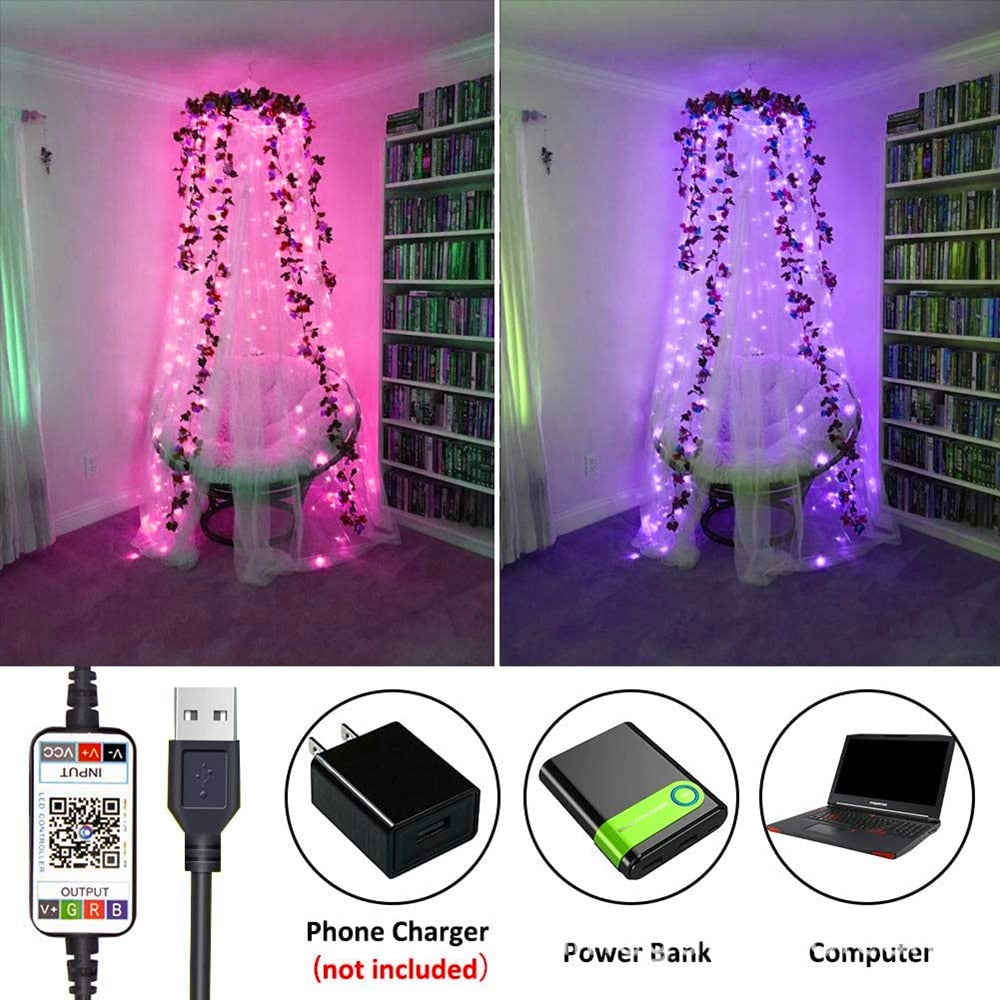 USB Smart Bluetooth LED String Lights: The Future of Holiday Lighting